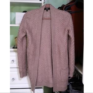 Mossimo Long Mauve Cardigan